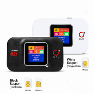 Routeur WiFi <span class=keywords><strong>mobile</strong></span> OLAX MF982 version mondiale débloqué 4G LTE Cat4 150 Mbps, point d'accès <span class=keywords><strong>mobile</strong></span> portable avec batterie 3000 mAh et écran LCD - Product Image 1