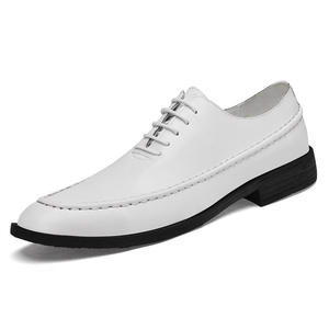 Nouvelles Chaussures Oxford Derby pour Hommes, Style Britannique Rétro, à Lacets, Solides, pour l'Automne, Idéales pour le Bureau et les Jeunes Hommes - Product Image 1