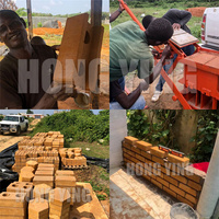 Machine à fabriquer des briques creuses manuelles pour petites entreprises, production et vente au Malawi, pour moule à briques en argile manuel