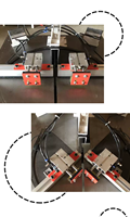 Machine de découpe de profilés en aluminium à angle arbitraire KET pour la fabrication de portes et fenêtres Machine de découpe pour profilés en aluminium