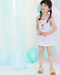 Robe de plage trapèze tendance avec nœud pour enfants, vente en gros, du fabricant chinois - Product Image 6