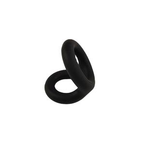 Премиум двойное кольцо пениса эрект тренировочные мягкие игрушки Кольца пениса Задержка эякуляции многоразовые носилки для взрослых секс-игрушки для мужчин - Product Image 2