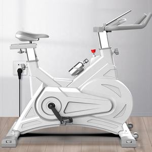 Bicicleta de Ejercicio Fija con Resistencia Magnética, Pantalla con Odómetro y Logotipo Personalizado para Gimnasio - Product Image 4