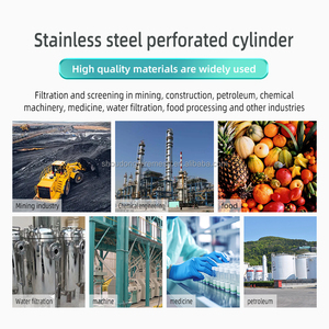 Fabrieksgemaakte 1 <span class=keywords><strong>2</strong></span> <span class=keywords><strong>3</strong></span> mm corrosiebestendige roestvrijstalen filtercilinder voor chemische machines - Product Image 6
