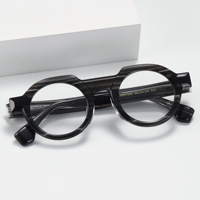 Nuevas Gafas de Moda, Acetato Unisex para Hombre y Mujer, Monturas Ópticas de Alta Calidad y Lujo con Marco Completo