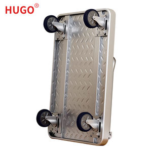 1000kg Folding <strong>Cart</strong> Heavy Duty Price Hand Flatbed Cargo Transport Trolley Platform 500kg - Product Image 4