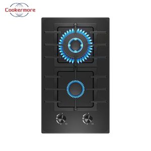 Estufa de <span class=keywords><strong>Gas</strong></span> Propano de 2 Quemadores, Superficie de Vidrio Templado, Protección con Termocople, Estufa de <span class=keywords><strong>Gas</strong></span> de Doble Combustible (LPG/NG) - Product Image 1