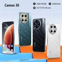ZNNXECC Camon 30 6.6 inç HD Çift SIM Android Akıllı Telefon 4 çekirdekli+4GB+64GB Hızlı Şarj Fransızca/İngilizce/İspanyolca/Almanca
