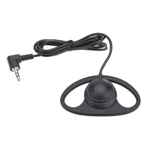 Écouteur intra-auriculaire simple à <span class=keywords><strong>1</strong></span> broche en forme de <span class=keywords><strong>D</strong></span>, 3,5 mm, <span class=keywords><strong>1</strong></span>,2 m, en PVC TPE - Product Image 4