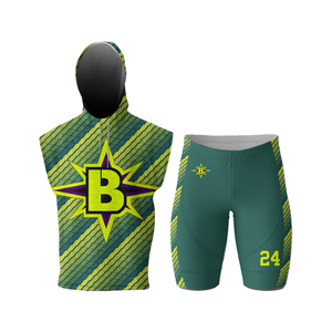 Bestseller Custom Youth 7 v7 Fußball uniformen Sets 7 auf 7 Fußball Hoodies Tank Tops Herren 7 auf 7 Fußball Kompression trikots - Product Image 1