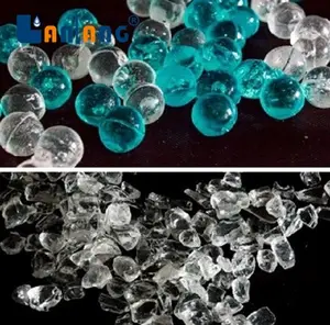 Profissional antiescala transparente silicone fósforo, cristal de fosfosco glassy para sistema de água