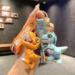 Porte-clés <span class=keywords><strong>dinosaure</strong></span> <span class=keywords><strong>Jurassic</strong></span> <span class=keywords><strong>World</strong></span>, figurines de dessin animé Tyrannosaurus Rex et Triceratops B267, porte-clés de voiture <span class=keywords><strong>Jurassic</strong></span>, petit cadeau unisexe - Product Image 1