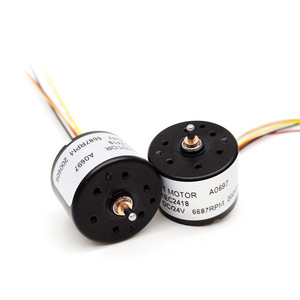 Suministro directo de fábrica de motor de vibración excéntrico sin escobillas de 24 mm, motor de vibración sin escobillas de 12 V - Product Image 4