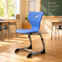 Pièces de chaise d'école ZOIFUN, chaise d'élève, mobilier de salle de classe