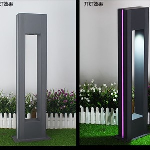 Lámpara Solar de Jardín de Acero Inoxidable IP65 LED de Alta Potencia para Iluminación de Paisajes Exteriores - Product Image 4