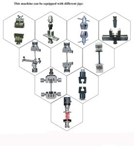 Máquina De Teste De Têxtil De Precisão Máquina De Teste De Plástico Tração/Máquina De Teste De Resistência Automática De Tração - Product Image 3