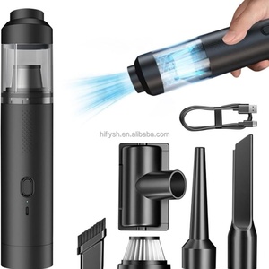 Aspirateur de voiture portable sans fil 3-en-1 avec logo personnalisé, moteur 75000 tr/min, aspirateur à main et souffleur d'air haute puissance 12000PA - Product Image 6