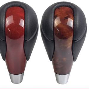 Pommeau de levier de vitesse pour Lexus ES300 GS300 IS250 LS400, ergonomique, en plastique, imitation bois de pêche avec grain de carbone - Product Image 5