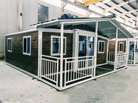 Maison Modulaire Préfabriquée Personnalisée Tiny Home Casa Contenedor avec Cuisine, Salle de Bain et Appartements Indépendants
