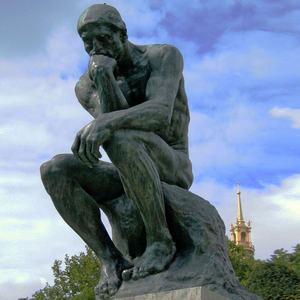 有名な思想家ブロンズ庭園像工場卸売価格ロストワックスブロンズ思想家像彫刻 - Product Image 6