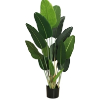 Articles Décoratifs Très Demandés : Plante Artificielle Verte Faux Palmier du Voyageur pour Arrangements Floraux, Décoration d'Événements, Fêtes et Mariages