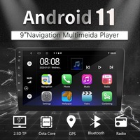 Pemutar Multimedia Mobil Universal 9 Inci - CarPlay & Android Auto Nirkabel - Stereo Mobil Android 13 2+32G - WiFi 4G GPS 1280x720 HD
