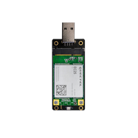 Módulo LTE 4G, Adaptador Mini PCle a USB 2.0 con Módulo EC25, Placa Convertidora CB25-AUX para Latinoamérica/Australia/Nueva Zelanda