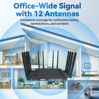 Router Industrial B2B con Doble Ranura para Tarjeta SIM, 4G 5G Desbloqueado, WiFi6, 1GB DDR4, CPE de Doble Banda 3000ax, para Uso Empresarial en Interiores