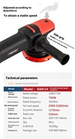 Machine de polissage puissante à double action 15 mm pour le detailing automobile – Polisseuse automobile