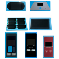Panneau de commande graphique personnalisé en PC PMMA acrylique étanche avec membrane de commutation pour l'industrie ou les machines