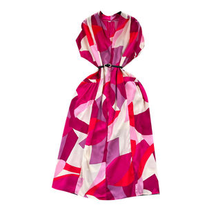 Robes décontractées imprimées à manches courtes et col en V, style bohème, pour les vacances à la plage - Product Image 3