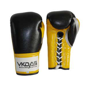 Guantes de Boxeo Rainbow Bundles de Piel Sintética PU, con Correas Personalizables, Diseño Vintage Japonés, Color Rosa Intenso, Autograph Sofa Kings - Product Image 3