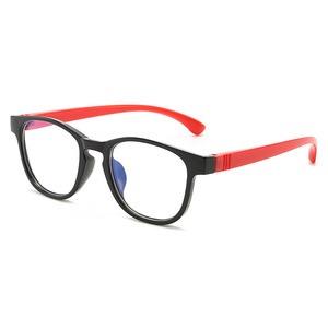 Nouvelles Lunettes d'Ordinateur Anti-Lumière Bleue pour Enfants 2026, Monture Carrée, Cadre Complet, Dessins Animés, en Silicone, Vente en Gros - Product Image 5