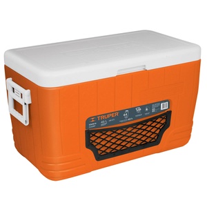 Truper HIEL-46 46 L dispositivo di raffreddamento moderno Rotomolded termico in Nylon recooler di plastica Logo personalizzato per bevande vino cibo lattine uso pesca - Product Image 1