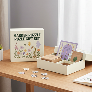 Rompecabezas <span class=keywords><strong>de</strong></span> Cartón Gris <span class=keywords><strong>de</strong></span> Lujo Personalizable e Imprimible, Juego Educativo <span class=keywords><strong>para</strong></span> Niños - Product Image 2