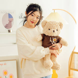 <span class=keywords><strong>DR</strong></span> Neue kreative Kuscheltiere Plüsch tier Teddybär in Hoody Weihnachten Riesen größe Stoff Unisex Big Bears Tedy Bär - Product Image 6