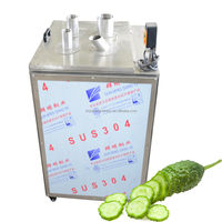 Bananenfruit Snijmachine Knolgewas Groente Verticale Voeding Snij-En Snijmachine Knolgewas Snijmachine