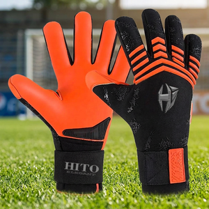 Gants de gardien de but professionnels en latex allemand 4 mm, gants de football de qualité supérieure - Product Image 3