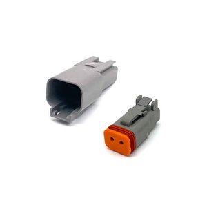 Deutsch DT Loạt Đầu Nối Dây Điện Chống Nước Tự Động Bộ Ổ Cắm DT06-2S 3S 4S 6S 8S 12S/DT04-2P 3P 4P 6P 8P - Product Image 2