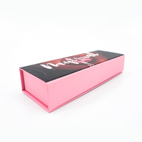Boîte à gloss magnétique personnalisée avec doublure en éponge, pour rouge à lèvres, crayon à lèvres, crème pour les yeux, sérum de soin de la peau, finition mate, emballage cadeau fait main