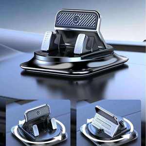 360 °   Supporto <span class=keywords><strong>per</strong></span> Telefono da Cruscotto Auto Rotante Multifunzione Neutro con Ventosa <span class=keywords><strong>Antiscivolo</strong></span> <span class=keywords><strong>per</strong></span> Navigazione e Chiamate - Product Image 2