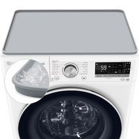 Tapis de protection en silicone antidérapant, imperméable et anti-fuite pour machine à laver, dessous de lave-linge, sèche-linge et réfrigérateur