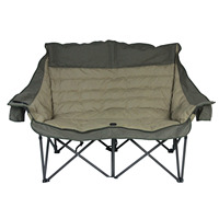 Silla Plegable Doble Tipo Luna para Exteriores YUNJU, Tumbona Portátil para Jardín, Sofá para Playa y Picnic, OEM