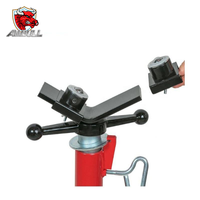 Support de tuyau réglable Ambull Factory Wholesale High Jack Pipe Stand 2 avec boule de transfert, pour tuyau de 12 pouces