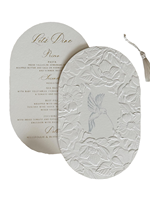 Cartes d'invitation de luxe élégantes pour baby shower et mariage, dorées à chaud, imprimées en typographie, recto-verso, faites à la main, en papier floral gaufré 3D