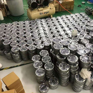 Lampe solaire encastrée ronde pour allée, marqueur de route solaire à LED, lumière clignotante pour route, type œil de chat - Product Image 4