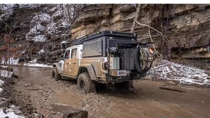 <span class=keywords><strong>Tente</strong></span> <span class=keywords><strong>de</strong></span> <span class=keywords><strong>toit</strong></span> intégrée à couverture haute pour camionnette pour <span class=keywords><strong>Ford</strong></span> Raptor <span class=keywords><strong>Ford</strong></span> F-150 et Toyota Hilux - Product Image 4