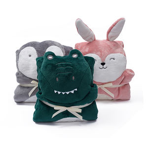 Usine personnalisé flanelle polaire bébé couverture imprimée 3D Photo couverture en peluche doux animaux en peluche jouets couverture - Product Image 1