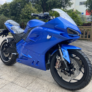 Nuevo Modelo 2025, Motocicleta Eléctrica de Carreras con Motor de Cubo Sin Escobillas de 20000W, CH1760-DKD-20D <span class=keywords><strong>Ducat</strong></span> 1199, Batería de Iones de Litio de 84V, 180km/h - Product Image 2