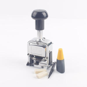 Máy đóng dấu số tự động 3-19 chữ số, dấu số kim loại, dấu khắc nổi tùy chỉnh, dấu tự động in mực - Product Image 6